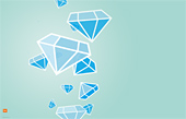Fancy Diamonds Desktop Wallpaper