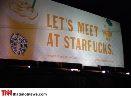 Letâ€™s Meet At Starfucks