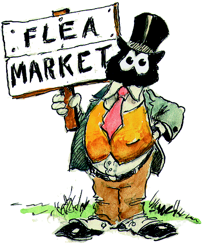 Flea Market Puppy Sale