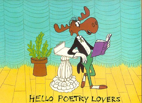 Bullwinkle Performs Poetry.