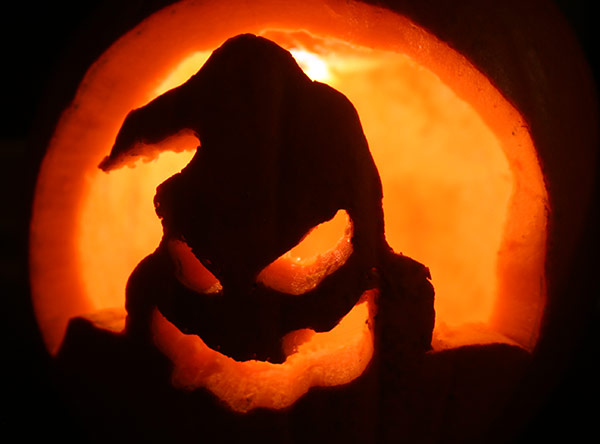 Oogie Boogie Jack-O-Lantern Pumpkin Carving