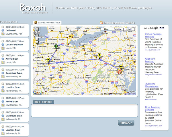 Boxoh.com Screenshot