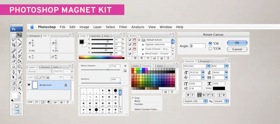 Adobe Photoshop Magnet Kit