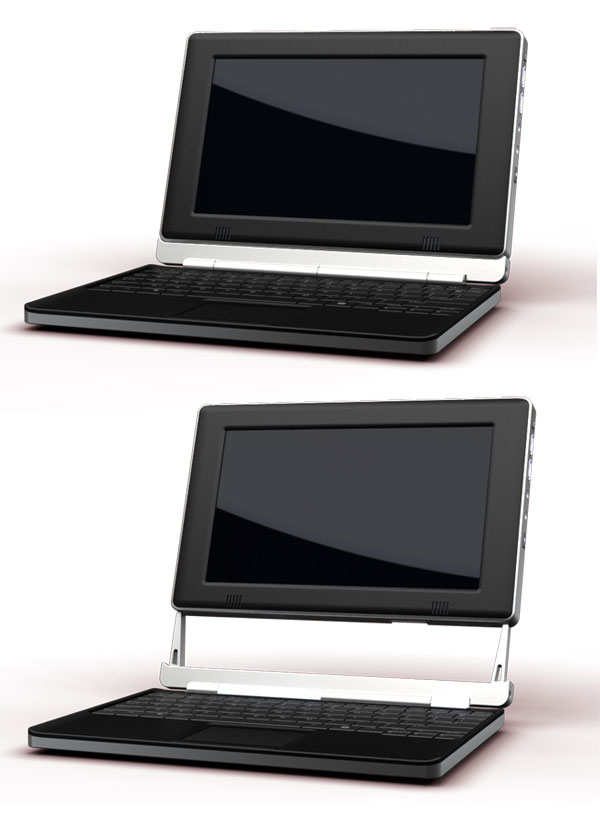 The Touch Book by Always Innovating is a sleek netbook/tablet hybrid