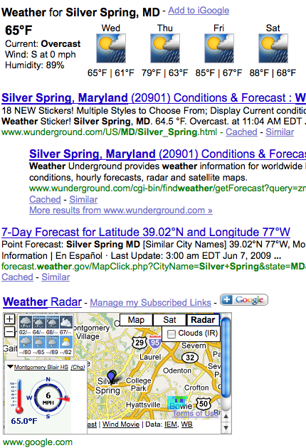 Google-subscribed-links-add-on-weather