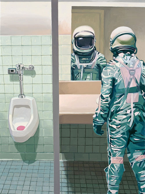 astronaut-in-bathroom-by-Scott-Listfield
